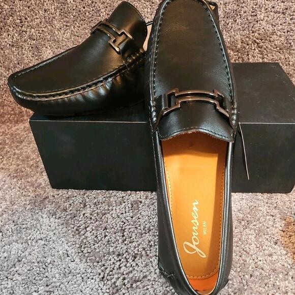 Men's Jousen Black Soft Penny Loafer. NWB. Size 12. Amy801. - Picture 5 of 6